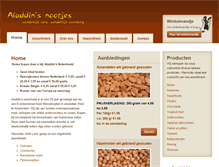Tablet Screenshot of notenhoek.nl